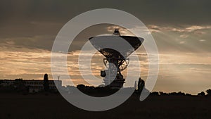 radio telescope on the Crimean coast.
