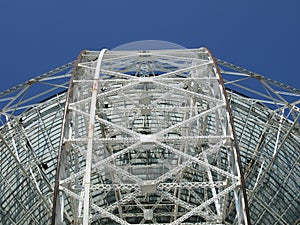 Radio telescope detail