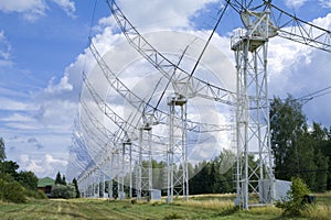 Radio telescope DKR-1000 in Russia