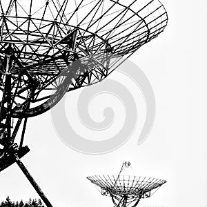 Radio telescope in the Netherlands