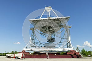 Radio telescope, satellite dish communications