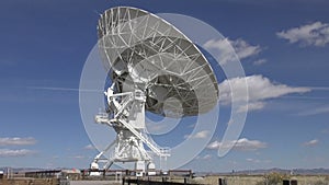 Radio telescope time lapse