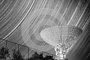 The radio telescope at the Youtun Observatory in Beijing