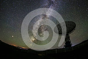 Radio telescopes and the Milky Way