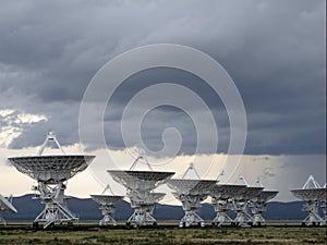 Very Large Array Antennas in New Mexico