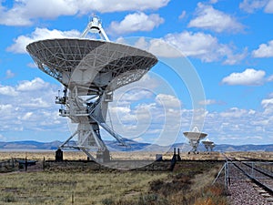 Radio Telescopes of the VLA Very Large Array photo