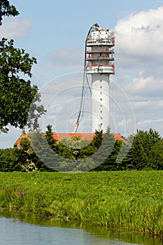 Radio Television Tower collapsed