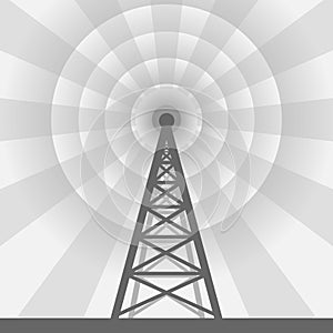 Radio tower background