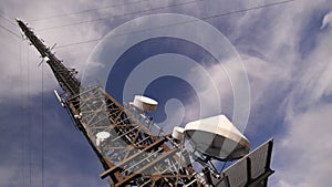 Radio tower photo