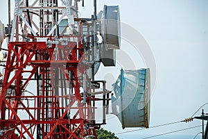 Radio transmission tower in Bilbao