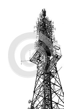 Radio transmitter tower