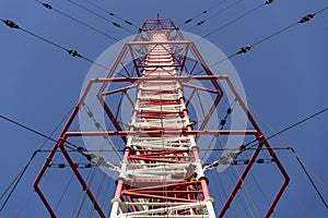 Radio transmitter tower Liblice, the highest construction in Czech republic