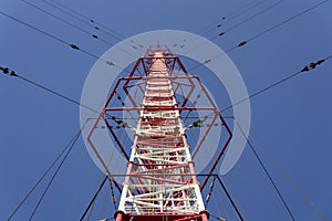 Radio transmitter tower Liblice, the highest construction in Czech republic