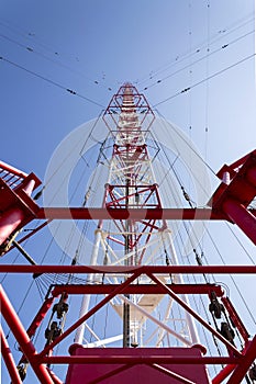 Radio transmitter tower Liblice, the highest construction in Czech republic