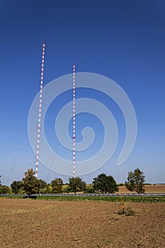 Radio transmitter tower Liblice, the highest construction in Czech republic
