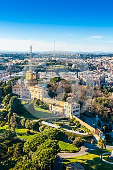 Radio Vaticana building in the Vatican City