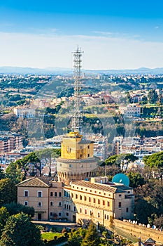 Radio Vaticana building in the Vatican City