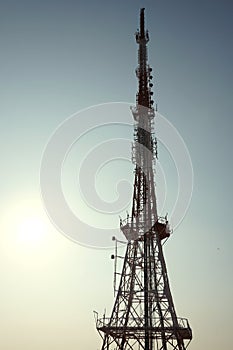 Radio wave tower