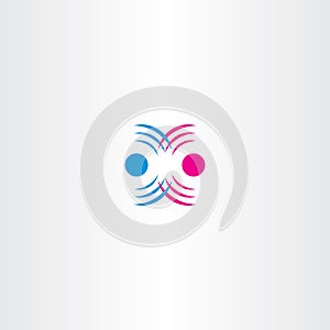 radio waves interference vector icon