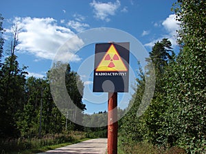 Radioactive contamination