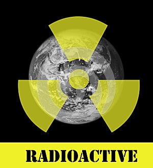 Radioactive earth