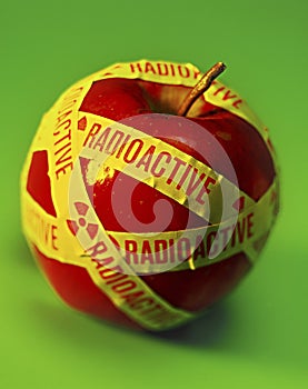 Radioactive Food Apple