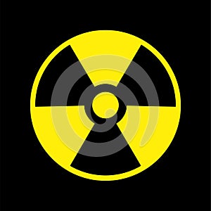 Radioactive Nuclear Danger Warning Symbol