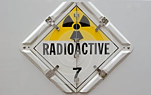 Radioactive Placard