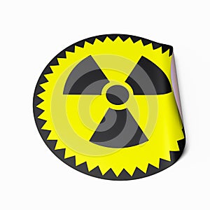 Radioactive Sticker