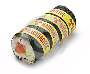 Radioactive Radiation Sushi Food photo