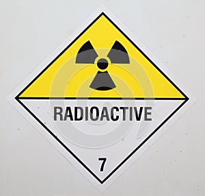 Radioactive Warning Sign