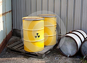 Radioactive waste photo