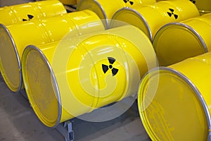 Radioactive waste photo