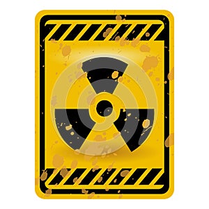 Radioactivity sign photo
