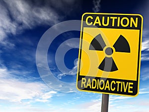 Radioactivity Sign photo