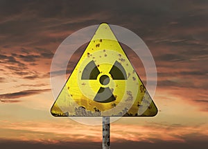 Radioactivity Sign photo