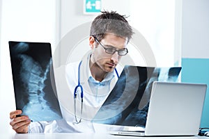 Radiologist exam
