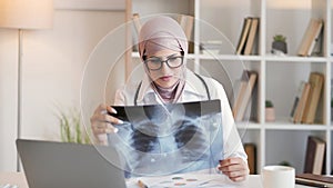 Radiology doctor medical diagnosis woman x-ray