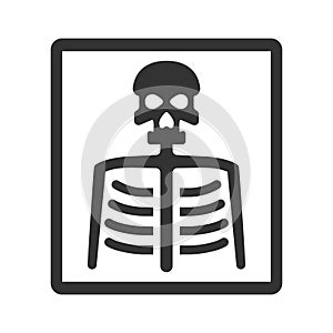 Radiology, X ray icon