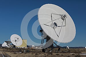 Radiotelescopios sobre el muy El gran fila receptor observatorio en nuevo México Estados Unidos de América 