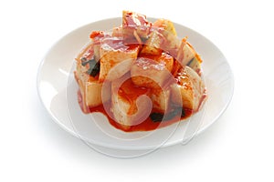 Radish kimchi , korean food