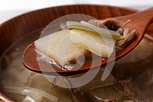 Radish soup with beef Beef radish soup