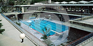 Radium Hot Springs Pool British Columbia Canada