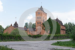 Radomishl Castle Museum in Ukraine. The building of the Radomyshl castle