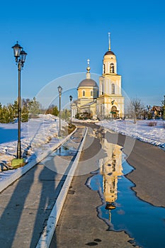 Radonezh village. Moscow region, Russia