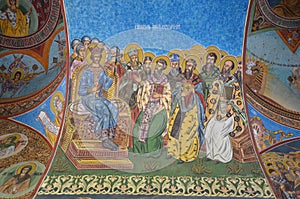 Radu Voda Monastery, exterior fresco