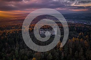 Radyne Castle in pilsen region in Czech Republic