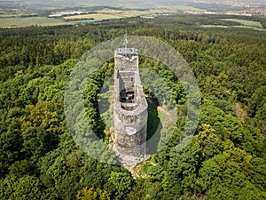 Radyne Castle in Pilsner region in Czech republic