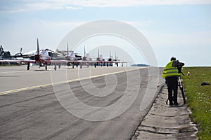 RAF Aerobatic planes