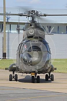 RAF Puma helicopter